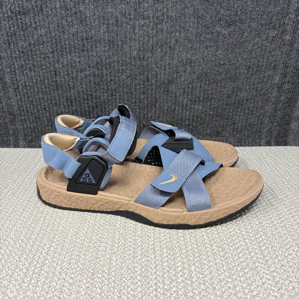 Nike ACG Air Deschutz Ashen Slate Blue Trail Hiking Sandals Men’s 11 DO8951-400